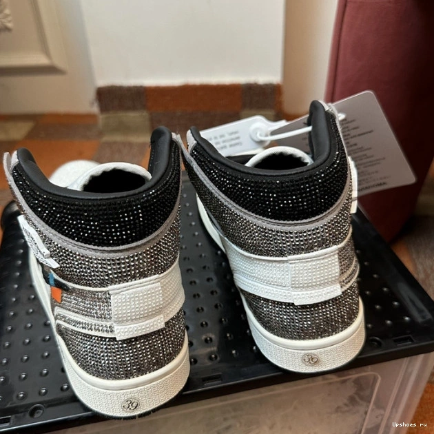 Shoes Designed Diamond Jordan 0706